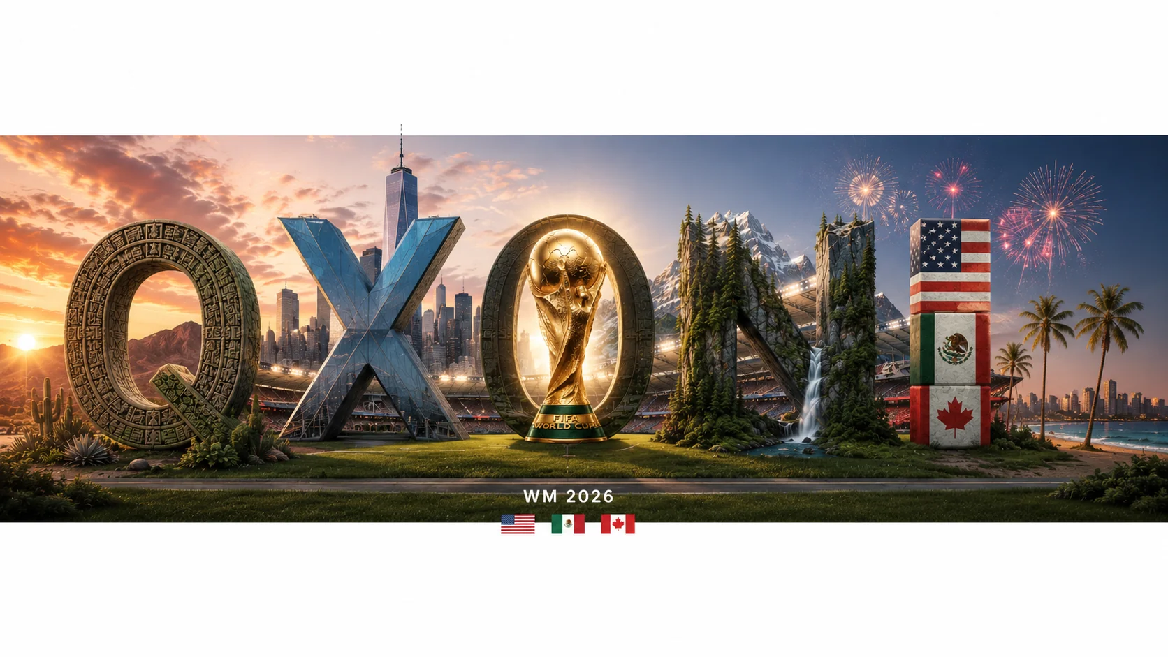 World Cup 2026 QXONI Doodle